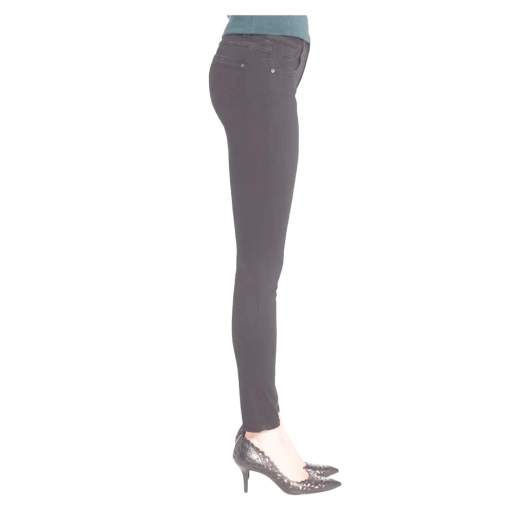 Wit & Wisdom women’s jeans Ab'solution Stretch Skinny Jeans 4P | Black - Picture 3 of 8